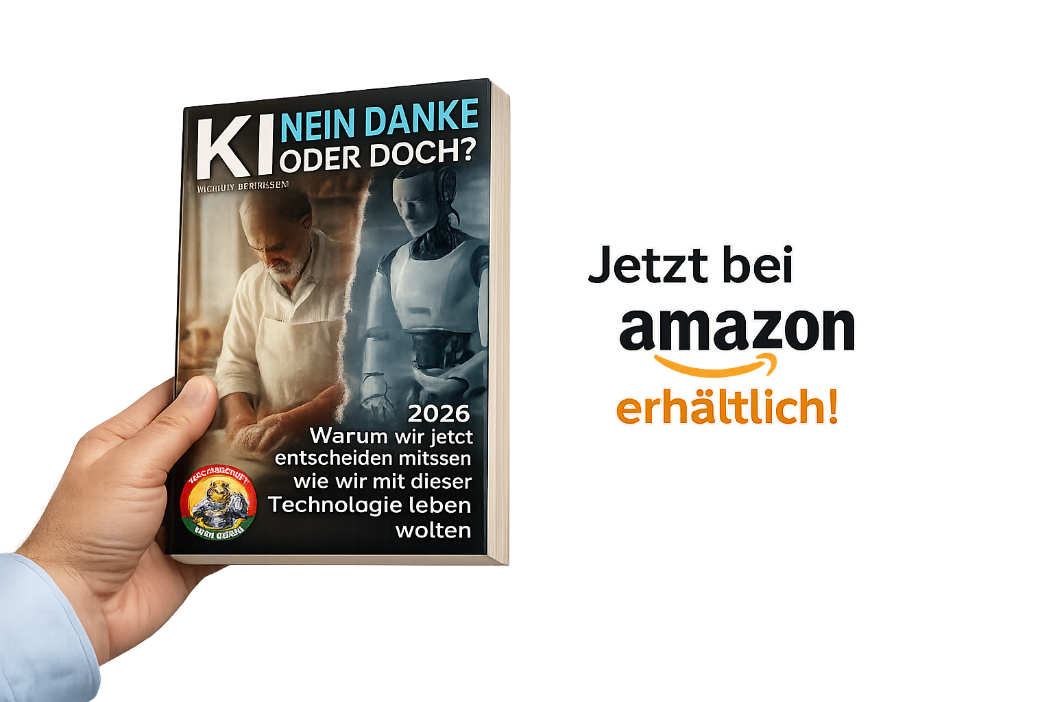 Buchcover: KI – Nein Danke, Oder Doch?